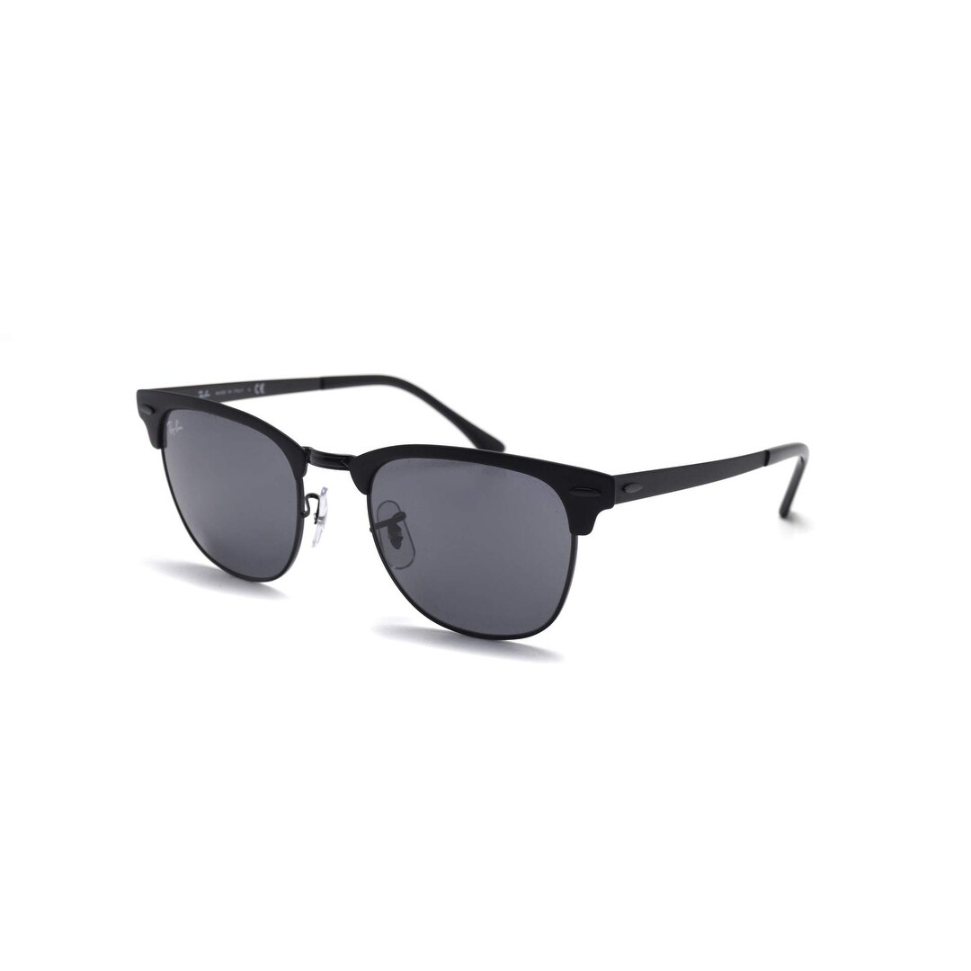 Shop Ray Ban Clubmaster Rb3716 Metal Blue Classic Lens Men S Sunglasses Overstock Shop Ray Ban Clubmaster Rb3716 Metal Blue Classic Lens Men S Sunglasses Overstock