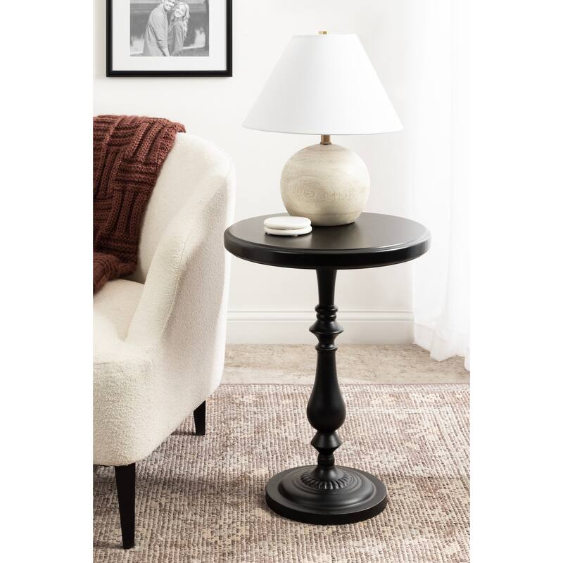 Kate and Laurel Wixley Wood and Metal Side Table