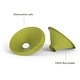 preview thumbnail 3 of 2, Twist Funnel - 2 pack - Green