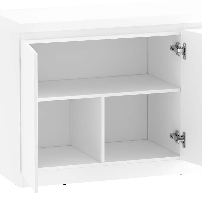 Manhattan Comfort Griffin Modern 6 Shelf Sideboard
