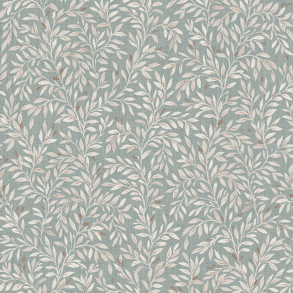 NEXT Ditsy Leaf Duck Egg Wallpaper