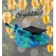 preview thumbnail 4 of 3, DolliBu Blue Tie-Dye Stingray Graduation Plush Toy with Cap w/ Tassel - 20 inches