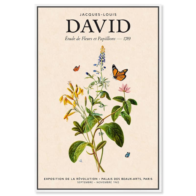 David's Delicate Flowers Canvas by Art Remedy - White - 10" x 15"