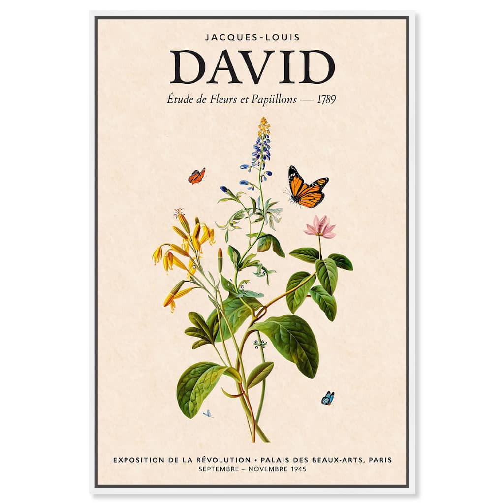 David's Delicate Flowers Canvas by Art Remedy