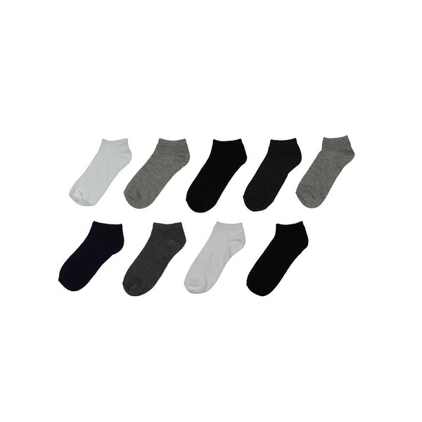 Nine West Womens Low-Cut Socks 9PK Fashion - 9-11