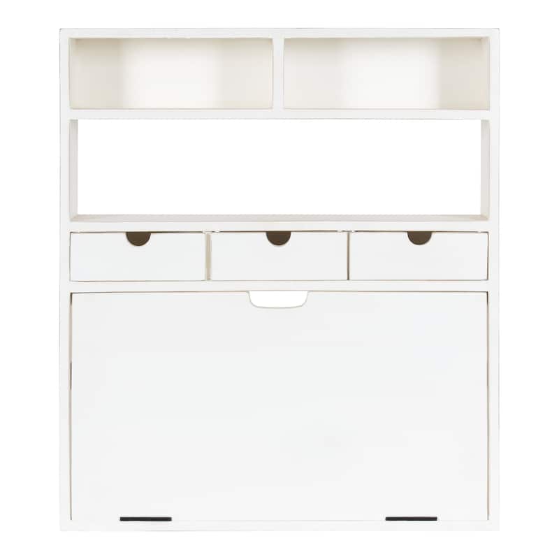 Kate and Laurel Georgie Wall Hanging Desk