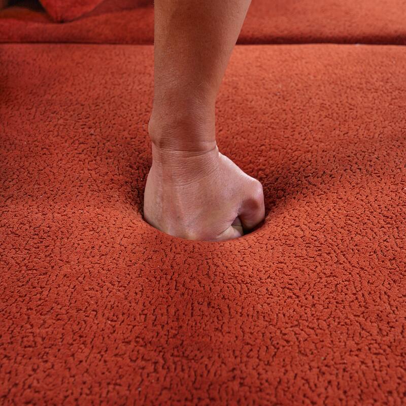 Christopher Knight Home - Modern Curved Upholstered Sectional Sofa