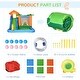 preview thumbnail 3 of 5, 6-in-1 Inflatable Castle with Carry Bag, Repair Patches and Air Blower