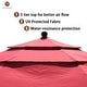 preview thumbnail 27 of 58, 10ft Patio Market Umbrella with Double Airvent