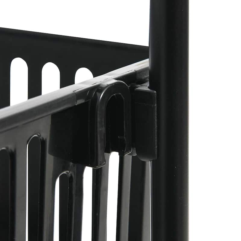 Household Essentials Over the Door Basket Storage Rack - 5 Basket