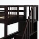 preview thumbnail 19 of 46, Stairway Twin-Over-Full Bunk Bed with Twin size Trundle