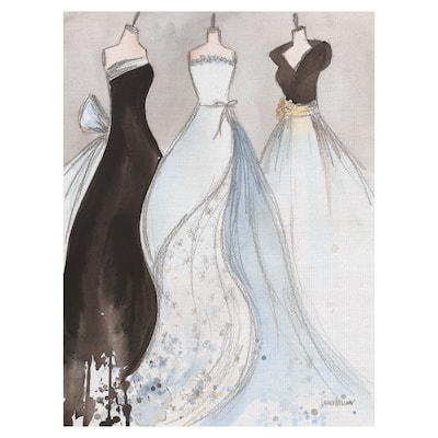 Jane, June & Jill Canvas Art Print