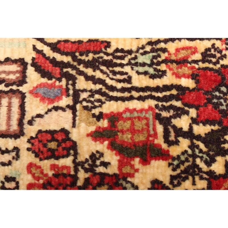 ECARPETGALLERY Hand-knotted Andelz Beige Wool Rug - 2'1 x 8'4