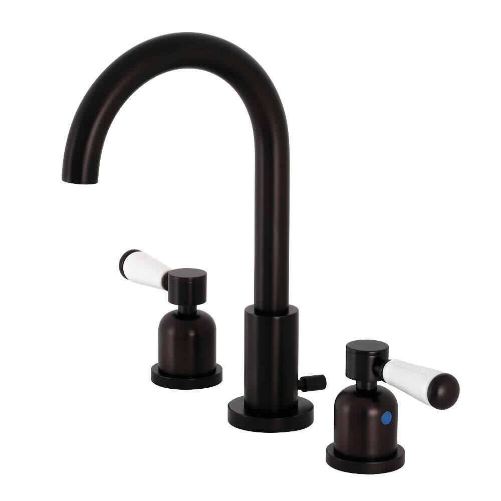 Kingston Brass Paris 1.2 GPM Deck Mounted Widespread Bathroom Faucet