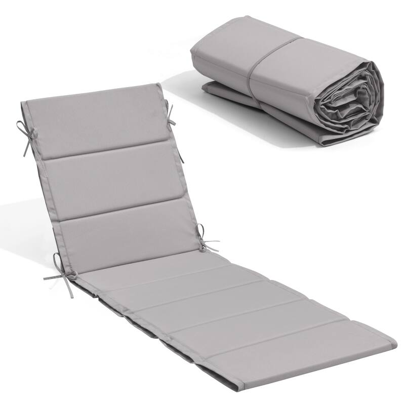 Outdoor Patio Chaise Lounge Cushion Lounger Cushion