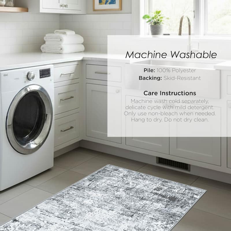 Wyatt & Ash Dream Mink Printed Chenille Rugs