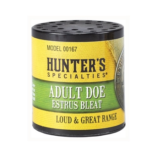 Hunters specialties 00167 hs deer call can style adult doe estrus bleat