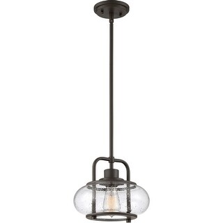 Quoizel Trilogy 10" Pendant Light in Old Bronze