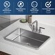 preview thumbnail 18 of 48, Karran Gillingham KBF536 2-Handle 4-Inch Centerset Bathroom Faucet with Matching Pop-up Drain