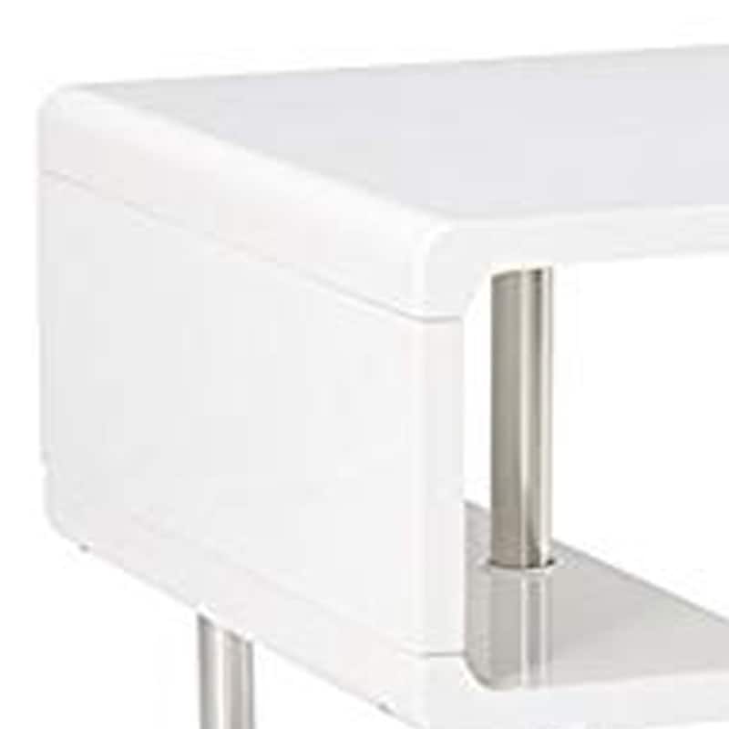 Ninove Contemporary Style End Table - 22 H x 23.5 W x 23.5 L Inches