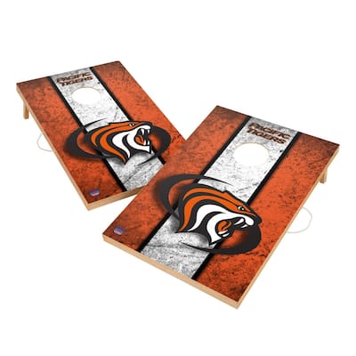 Vintage Pacific Tigers Regulation 2x4 Cornhole Set