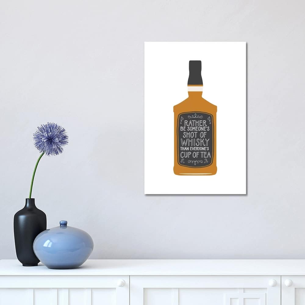iCanvas "Whisky Shot" by The Native State Canvas Print