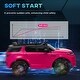 preview thumbnail 4 of 19, 12V Land Rover Discovery Sport Kids Ride-On Car with Remote Control, LED Lights, Music, 3 Speeds for 3-6 Years