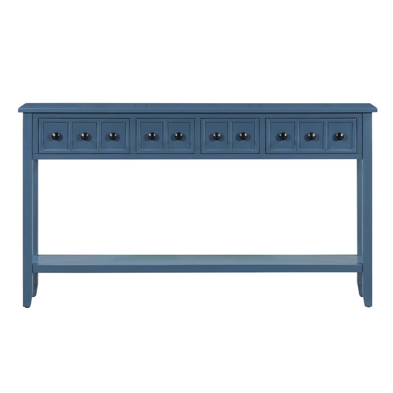 Rustic Entryway Console Table