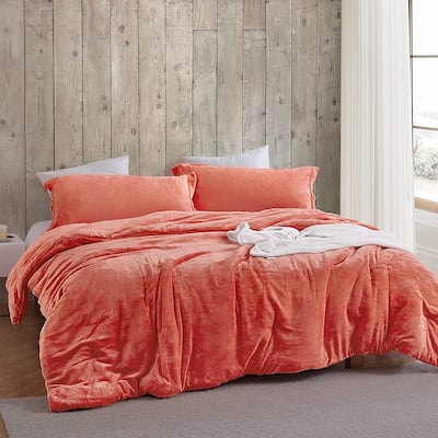 The Original Plush - Coma Inducer Oversized Comforter Set - Living Coral