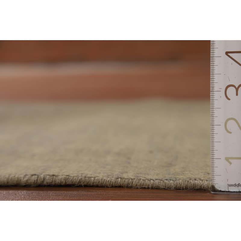 Modern Gabbeh Oriental Rug Hand-Knotted Nursery Wool Carpet - 2'10"x 3'10"