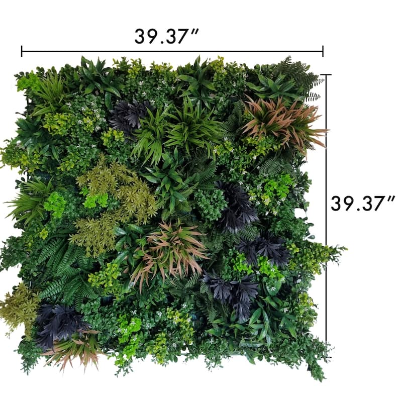 Artificial Foliage Ibiza Wall Panels Indoor/Outdoor - Green