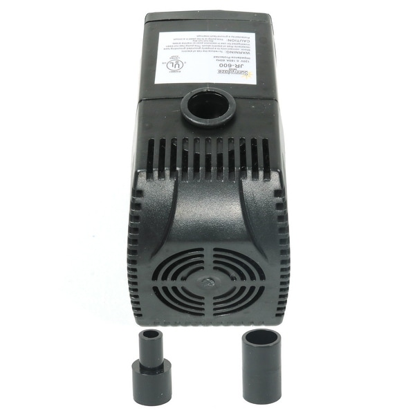 Sunnydaze Submersible 120-Volt Water Fountain Pump and Filter - 160 GPH - 160 GPG