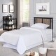 preview thumbnail 5 of 4, Compact Mini Crib with Vintage Walnut Finish and Mattress Pad
