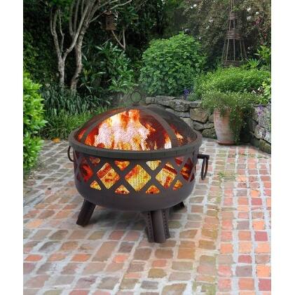 Shop Landmann Usa 26384 Garden Lights Sarasota Firepit Black
