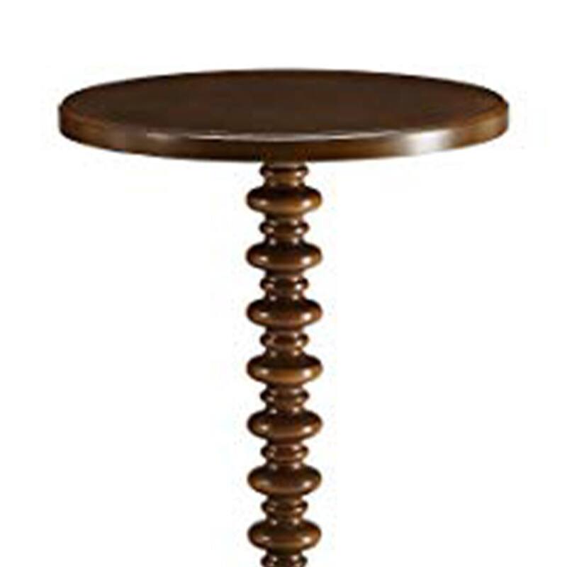 Astonishing Side Table With Round Top - 22 H x 17 W x 17 L Inches