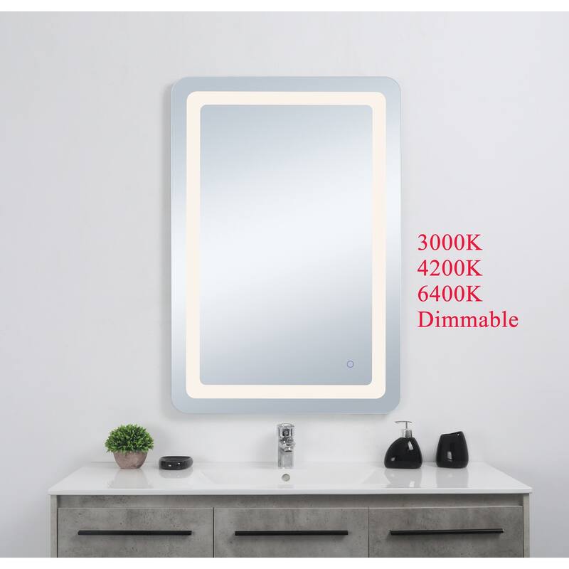 Indigo Home 24in x 40in soft edge LED mirror