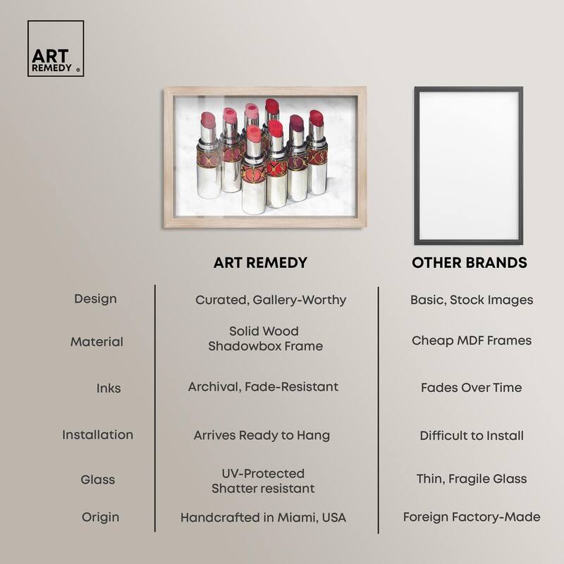 Doll Memories - Lipsticks 22 Shadowbox by Art Remedy