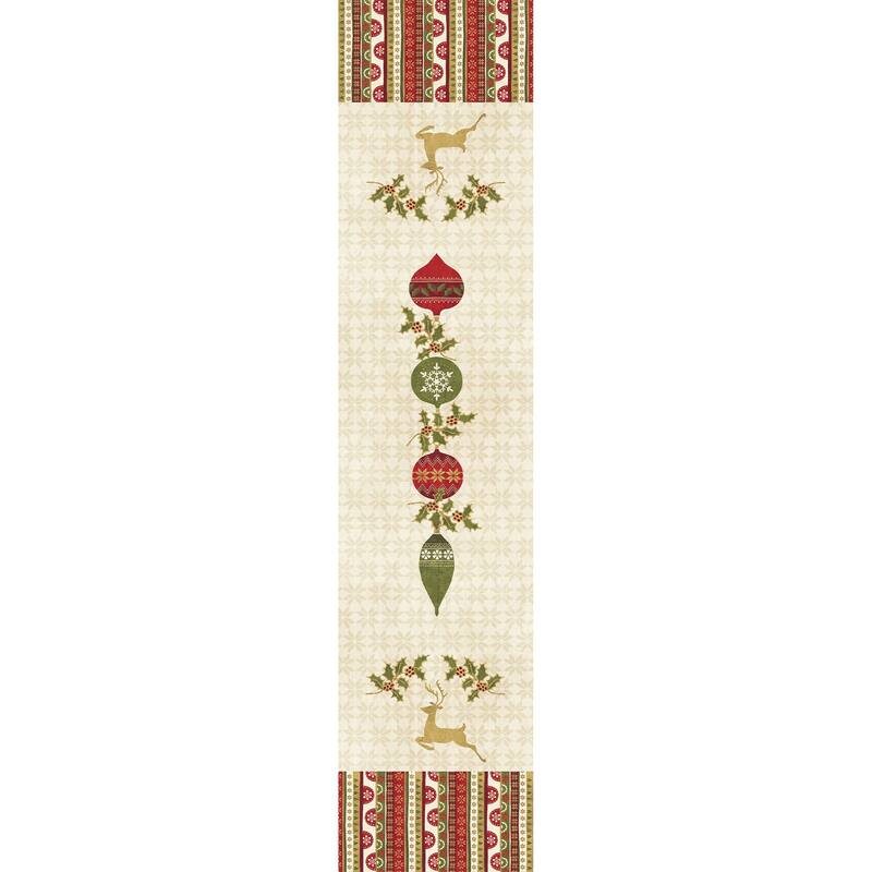 Laural Home Simply Christmas Table Runner - 13" x 72"