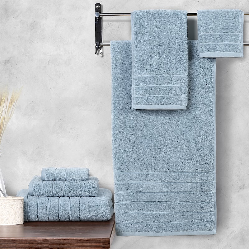 Anne Klein Reverie 6-Piece 100% Cotton Bath Towel Set