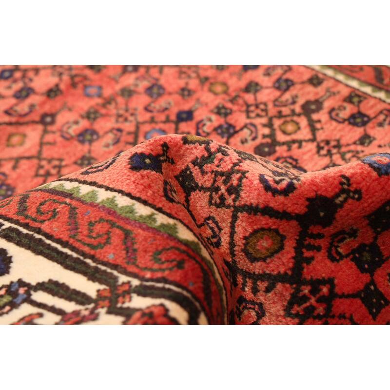 ECARPETGALLERY Hand-knotted Andelz Dark Copper Wool Rug - 2'9 x 9'10