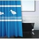 preview thumbnail 6 of 13, 71 x 74-inch Birdwalk Animal Print Shower Curtain