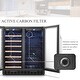 preview thumbnail 13 of 19, Lanbo Wine and Beverage Cooler, 30 Inch Compressor Under Counter Wine and Beverage Fridge, 33 Bottle and 70 Can