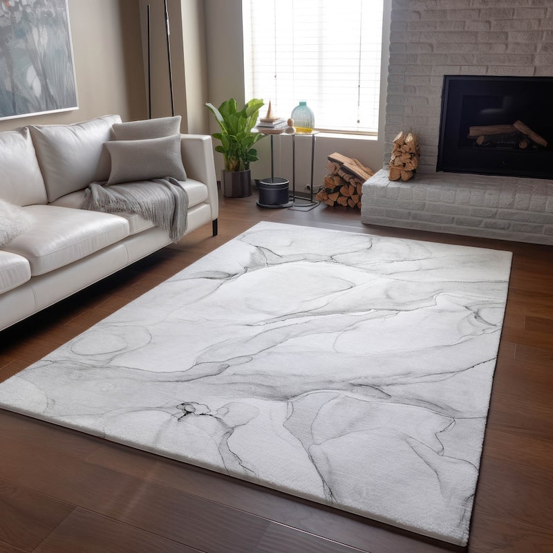 Premium Washable Super Soft Modern Watercolor Mayfield Rug