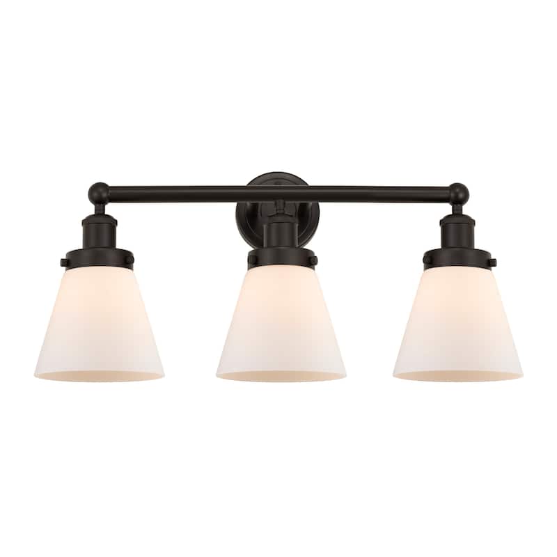 Innovations Lighting 616-3W-10-25 Cone Vanity Cone 3 Light 25" Wide