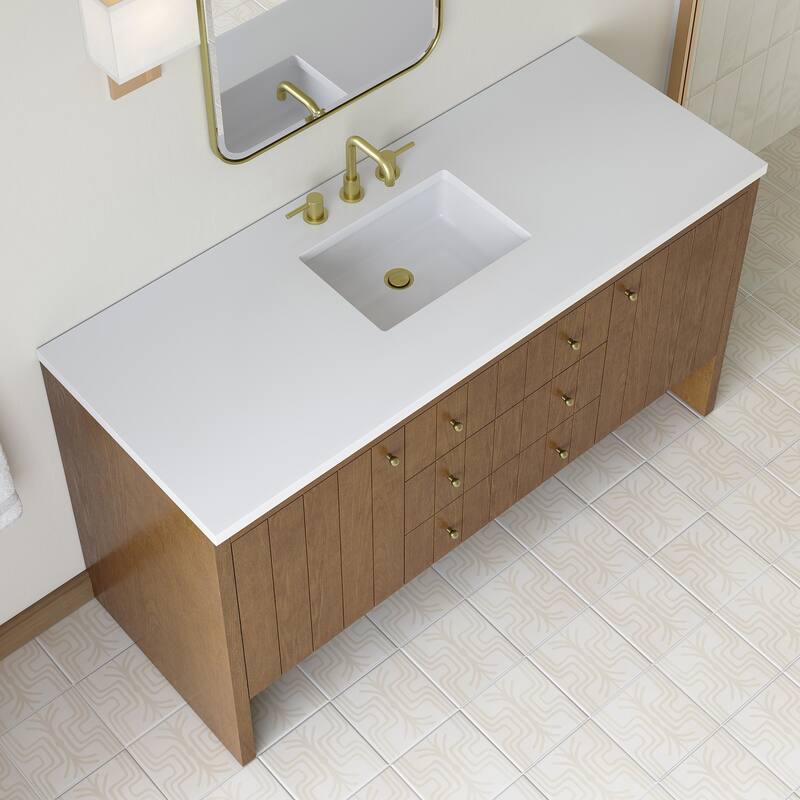 James Martin Vanities 435-V60S-3WZ Hudson 60" Free Standing Single