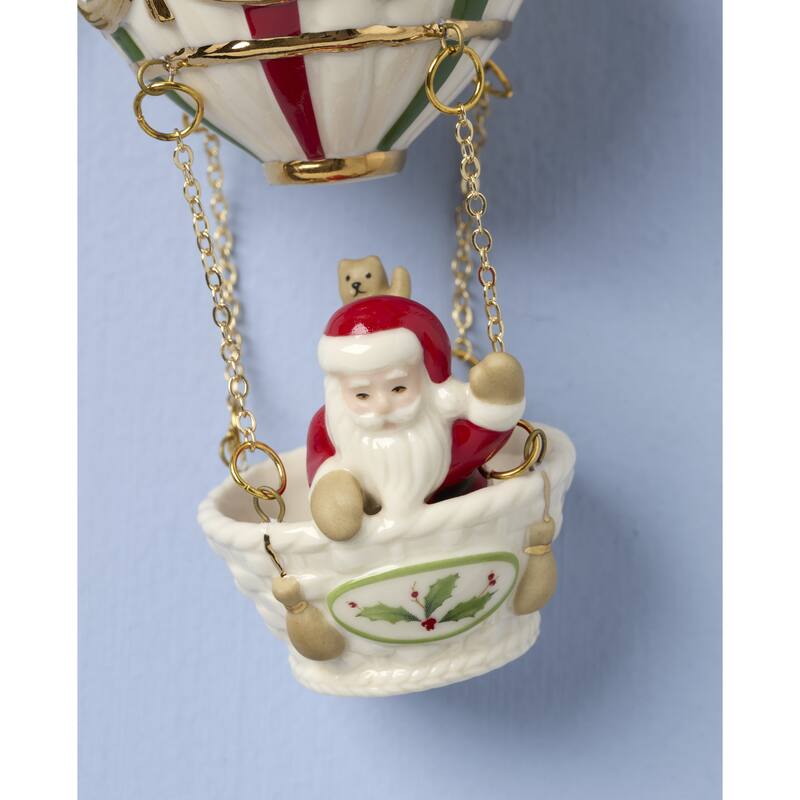 Lenox Christmas Hot Air Balloon Ornament