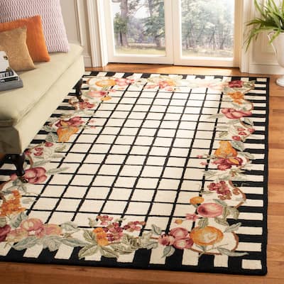 SAFAVIEH Handmade Chelsea Mallorie French Country Wool Rug