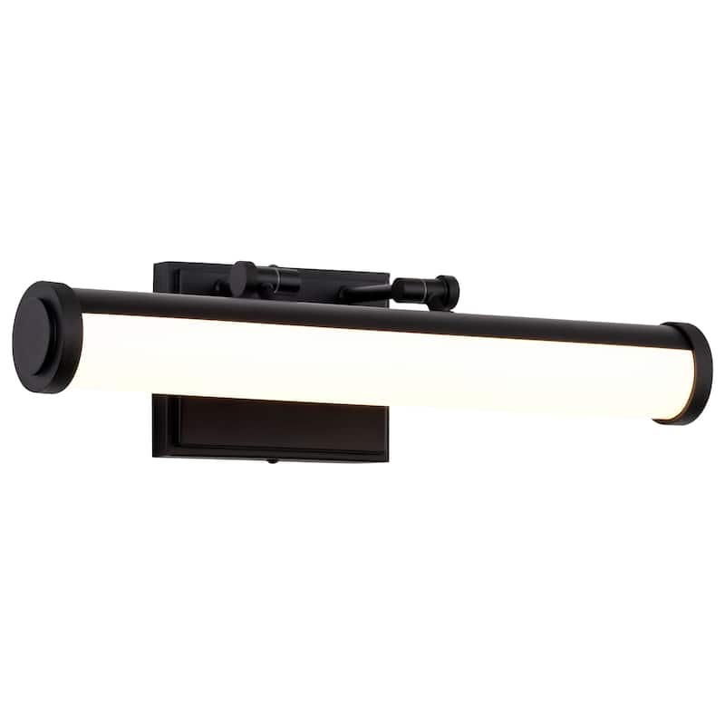 Cora 18 Inch LED Vanity 3 CCT Selectable Black Finish Acrylic Lens