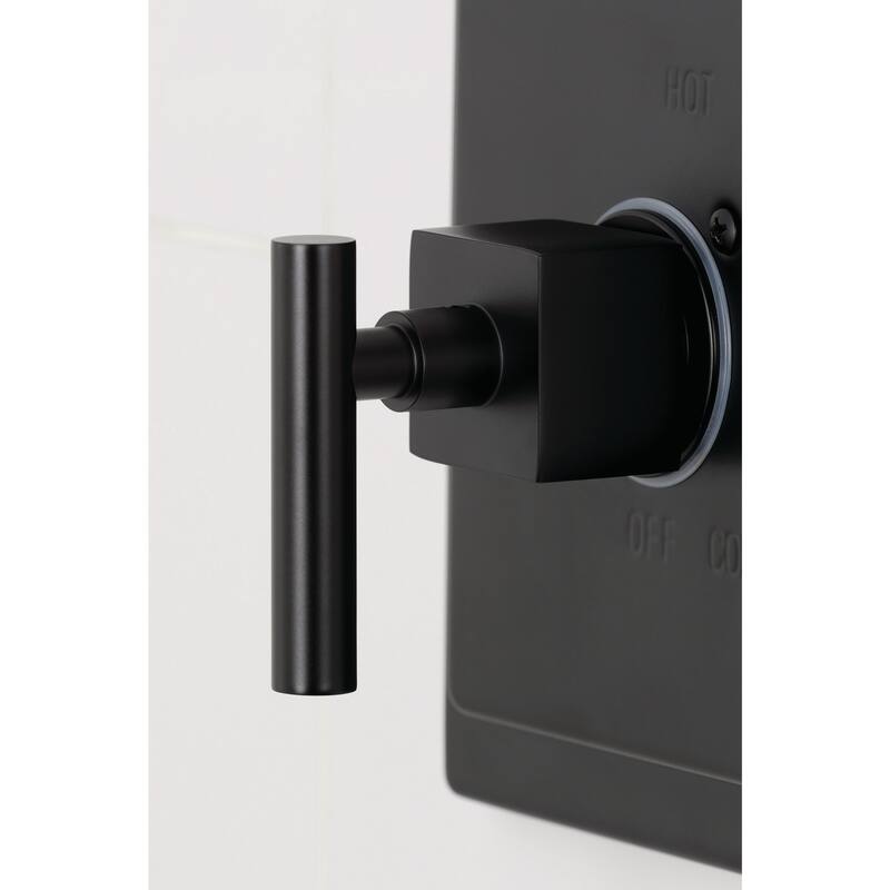 Kingston Brass KB865.CQLSO Claremont Shower Only Trim Package with 1.8