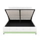 preview thumbnail 14 of 16, Full Size Tufted Upholstered Platform Bed with Hydraulic Storage System,PU Storage Bed with LED Lights and USB charger